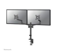 Support de bureau Neomounts DS60-425BL2 pour 2 écrans de 27" - noir (inclinable, rotatif et pivotant)