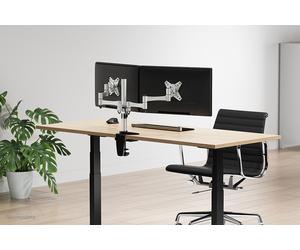 NEOMOUNTS BY NEWSTAR Flatscreen Desk Mount clamp 2 screens 10-24p
