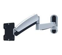 Neomounts FPMA-W955 Support Mural Orientable pour Écrans 10-30" (76cm), VESA 75x75/100x100, Inclinaison 30°, Pivot 180°, Rotation 5°, Charge Max 15kg, Argent