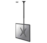 NEOMOUNTS BY NEWSTAR Neomounts FPMA-C340BLACK Support de plafond pour écran de 32-75' - h106-156 cm, 50 kg, 81,3 cm (32'), 190,5 cm (75'), 100 x 100 mm, 400 x 400 mm, 1060