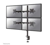 NEOMOUNTS BY NEWSTAR Neomounts support moniteur de bureau, Collier de serrage/ passe-fil, 6 kg, 33 cm (13'), 81,3 cm (32'), 100 x 100 mm, Noir FPMA-D550D4BLACK
