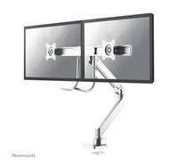 NEOMOUNTS BY NEWSTAR Neomounts support moniteur de bureau, Collier de serrage/ passe-fil, 8 kg, 25,4 cm (10'), 81,3 cm (32'), 100 x 100 mm, Blanc NM-D775DXWHITE
