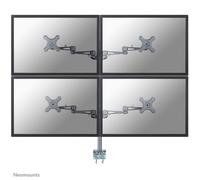 NEOMOUNTS BY NEWSTAR Neomounts support moniteur de bureau, Pince, 6 kg, 25,4 cm (10'), 68,6 cm (27'), 100 x 100 mm, Argent FPMA-D935D4