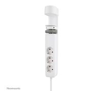 NEOMOUNTS BY NEWSTAR Neomounts VOLT Desk Clamp socket with Quick-charge USB Ports (clamp 0-50mm), 3x type-F 230V, 1x USB-A 18W, 2x USB-C 20W