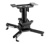 Neomounts CL25-530BL1 Support de plafond pour vidéoprojecteur - h25.5 cm - installation facile - orientable