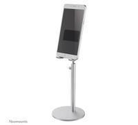 Neomounts by Newstar Support de téléphone réglable en hauteur - Téléphone portable/Smartphone - Support passif - Table/banc - Argenté