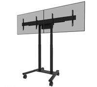 Neomounts Chariot motorisé + Adaptateur double écran