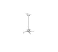 Neomounts CL25-540WH1 Support de plafond pour vidéoprojecteur - h60.5-90.5 cm - installation facile - orientable, Plafond, 35 kg, Blanc, Acier, 605 -