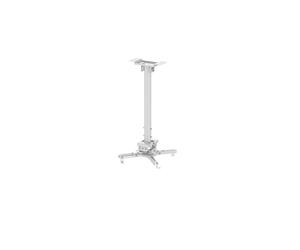 Neomounts CL25-540WH1 Support de fixation au plafond pour vidéoprojecteur - Hauteur : 60,5 à 90,5 cm