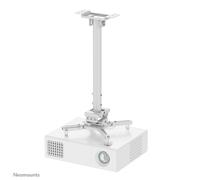 Neomounts CL25-540WH1 Support de plafond pour vidéoprojecteur - h60.5-90.5 cm - installation facile - orientable, Plafond, 35 kg, Blanc, Acier, 605 -