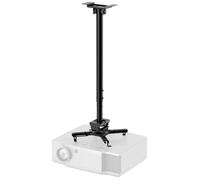 Neomounts Support plafond CL25-550BL1 – Kit montage projecteur, réglable, inclinable, noir