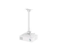 Neomounts CL25-550WH1 Support de fixation au plafond pour vidéoprojecteur - Hauteur : 74,5 à 114,5 cm