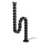 Neomounts - Colonne vertébrale de la gestion des câbles - fixation magnétique, universelle - noir