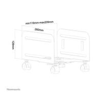 NewStar CPUM100BLACK Support PC Mobile 10kg Noir