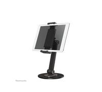 Neomounts DS15-540BL1 Support Tablette 4.7-12.9" Acier Noir, Inclinaison 270°, Rotation 360°, Pivot 104°, Montage Bureau, Charge Max 1kg