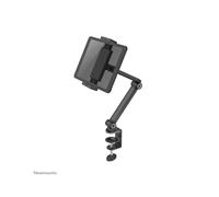 Neomounts DS15-545BL1 Support Tablette Bureau 4.7-12.9" Clamp Acier Noir, Inclinaison 270°, Rotation 360°, Pivot 104°, Hauteur Ajustable, Charge 1kg