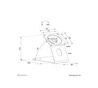 Neomounts DS15-629BL1 Tablet stand desk