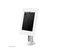 Neomounts DS15-640WH1 Support Bureau Tablette 9.7-11" Acier Blanc, Inclinaison 0-75°, Rotation 90°, VESA 75x75mm, Verrouillage Poussée