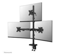 Neomounts DS60-600BL2-1 Bras de moniteur triple 10-32', Collier de serrage/ passe-fil, 9 kg, 25,4 cm (10'), 81,3 cm (32'), 100 x 100 mm, Noir