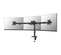 Neomounts Support sur pied pour écran DS60-600BL3 3 écrans 10–27" noir réglable inclinable