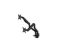 Neomounts Support d'écran double DS70-250BL2 2x17-32 pouces ressort à gaz Topfix 180° noir