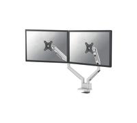 Neomounts DS70-250SL2 Support Bureau Double Écran 17-32" 9kg VESA 75/100mm Pivot/Inclinaison/Rotation Réglable Hauteur 21.5-49.5cm Topfix