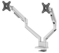 Neomounts DS70-250SL2 Support de table pour écran 43,2 cm (17\ ) - 81,3 cm (32\ ) argent inclinable, mobile, rotatif, réglable en