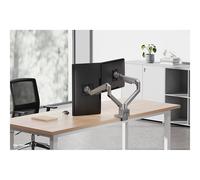 Neomounts DS70-250SL2 Tischhalterung für 2 Monitore BIS 81cm 32" 9KG Silber