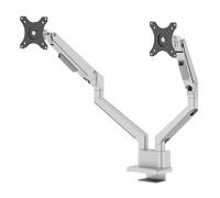 Neomounts DS70-250SL2 Tischhalterung für 2 Monitore BIS 81cm 32" 9KG Silber