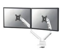 Neomounts Support de Bureau pour écran 17"-32" pour 2TFT Blanc Charge Max. 9 kg