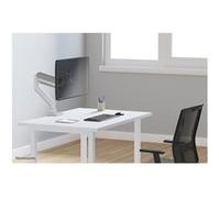 Neomounts Support de bureau DS70-450WH1 – bras pour écran 17"-42" – rotatif et inclinable – blanc