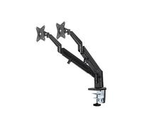 Neomounts DS70-810BL2 - Kit de montage (support de montage pour bureau) - bras double réglable en hauteur et en mouvement - pour 2 écrans LCD - noir
