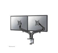 Neomounts DS70-810BL2 x2 Support de table pour écran 43,2 cm (17\ ) - 81,3 cm (32\ ) noir inclinable + pivotant, réglable en