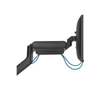 Neomounts Support de bureau DS70PLUS-450BL1 – écran incurvé 17"-49", inclinable et rotatif, noir