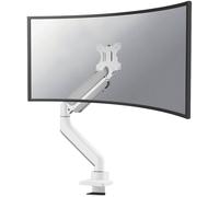 Neomounts Support de bureau DS70PLUS-450WH1 – écran incurvé 17"–49" blanc, inclinable, rotatif