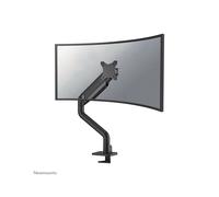 Neomounts DS70S-950BL1 Support Bureau 17-49" Ressort Gaz, VESA 75x75/100x100, 18kg max, Pivot/Inclinaison/Rotation, Topfix, Butée 180°