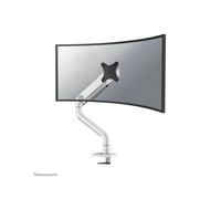Neomounts DS70S-950WH1 Support Bureau Moniteur 17-49" Ressort Gaz, VESA 75x75/100x100, Inclinaison 180°, Rotation 360°, Pivot 180°, Max 18kg, Blanc