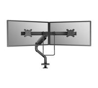 Neomounts Support bureau double écran DS75S-950BL2 17–32" 8 kg/écran ressort à gaz Topfix noir