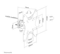 NEOMOUNTS BY NEWSTAR Screen Pole Clamp/T