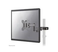 Neomounts FL40-450BL11 Support Colonne Écran 17-32" VESA 75x75/100x100 mm Rotation 360° Inclinaison +/-30° Pivot 180° Charge Max 8kg Acier Noir