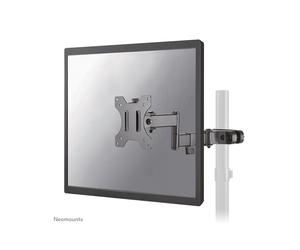 Neomounts FL40-450BL11 Support Colonne Écran 17-32" VESA 75x75/100x100 mm Rotation 360° Inclinaison +/-30° Pivot 180° Charge Max 8kg Acier Noir