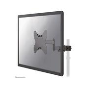 Neomounts FL40-450BL12 Support Colonne Écran 23-42" VESA 75x75-200x200 Poteau Diam. 28-50mm Inclinable Pivotant 180° Charge 25kg Acier Noir