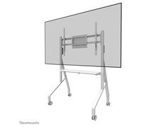 Neomounts FL50-525WH1 Support au sol mobile pour écran 55-86" - étagère multimédia incluse - installation rapide - TÜV