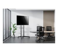 Neomounts Support de sol mobile FL50-540BL1, réglable en hauteur 94–177,8 cm, inclinable