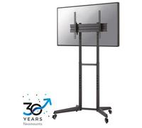 Neomounts Support de sol mobile FL50-540BL1, réglable en hauteur 94–177,8 cm, inclinable