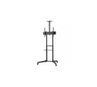 Neomounts Support au sol mobile FL50-550BL1 37-70" – étagère multimédia, support caméra inclus