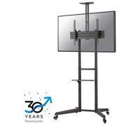 Neomounts Support au sol mobile FL50-550BL1 37-70" – étagère multimédia, support caméra inclus