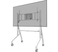 Neomounts FL50-575WH1 Support au sol mobile pour écran 65-110" - installation rapide - TÜV
