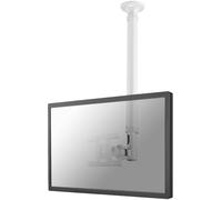 Neomounts Support d'écran pour plafond FPMA-C100WHITE 25,4–76,2 cm blanc réglable inclinable rotatif