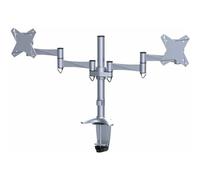 Neomounts FPMA-D1330D - Kit de montage - Entièrement mobile - pour 2 écrans LCD - argent - Taille d'écran : 25.4-69 cm (10"-27")